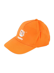 Biggdesign Moods Up Happy Trucker Hat for Men, Orange