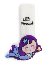 Milk&Moo Little Mermaid Ultra Soft Seat Belt Pillow for Kids, Multicolour