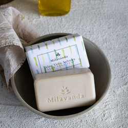 Milavanda Aloe Vera Soap Bar, 3 Pieces