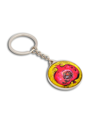 BiggDesign Women's Pomegranate Figured Keychain, Multicolour
