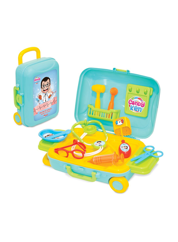 Dede Doctor Suitcase Set, 15 Pieces, Ages 3+