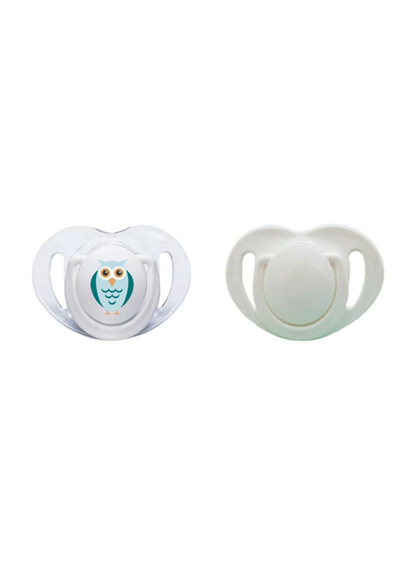 Mamajoo Orthodontic Silicone Pacifier, White