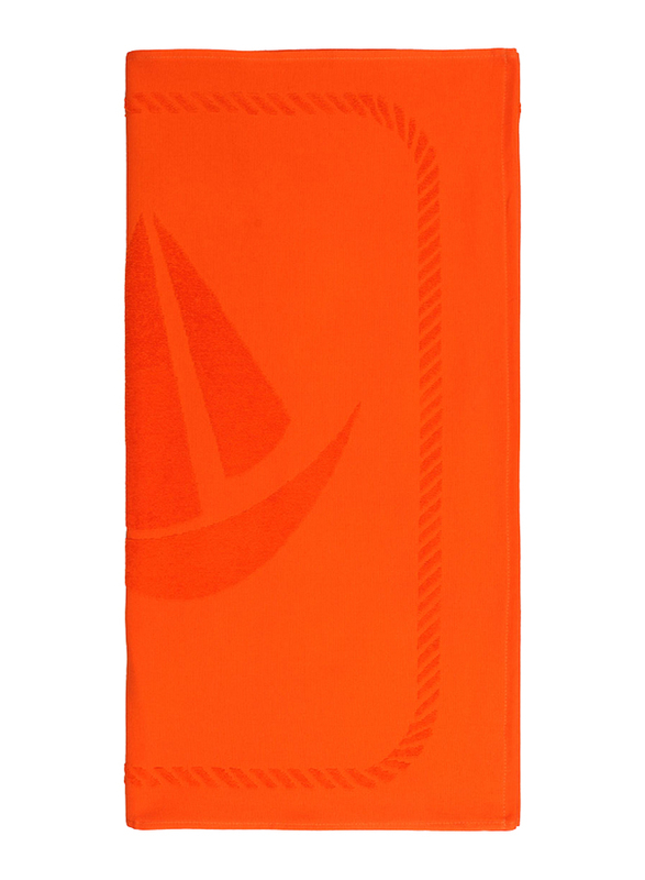 Anemoss Sail Beach Towel, Orange