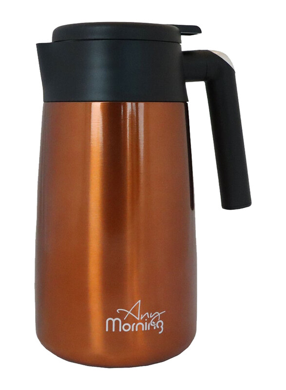 

Any Morning 1182ml Stainless Steel Thermal Carafe, Copper