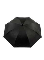 BiggDesign Moods Up 8 Ribs Reversable Umbrella, 43-inch, Black/Purple