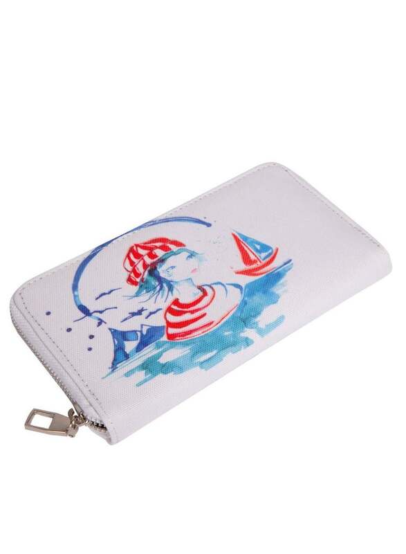Anemoss Sailor Girl Women's Wallet, Multicolour