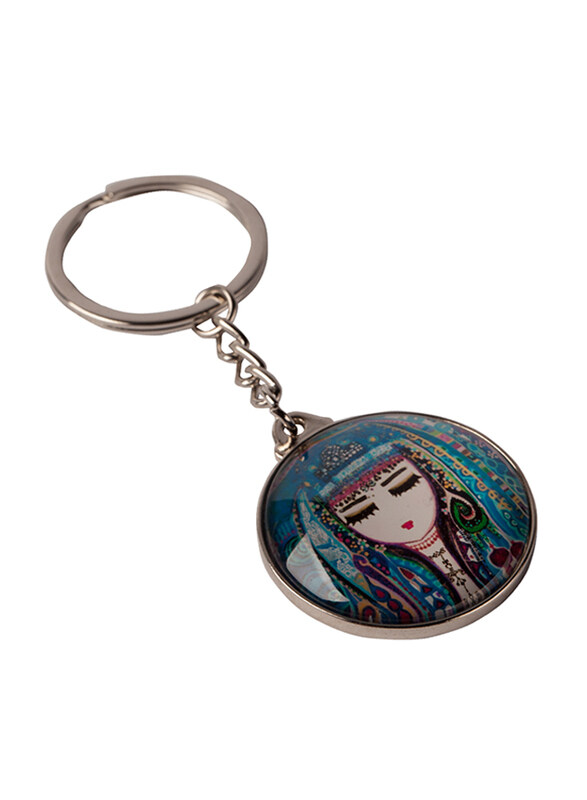 BiggDesign Women's Stainless Steel Water Keychain, Multicolour