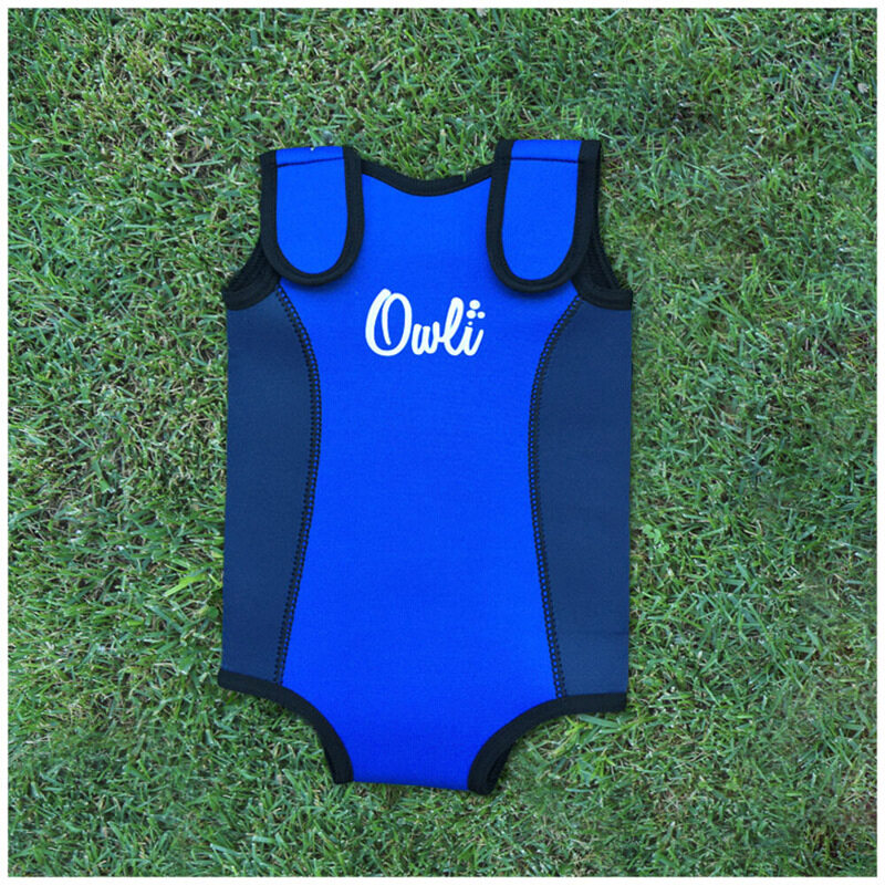 

Owli Swimwarm Baby Wetsuit, 12-24 Months, Navy Blue