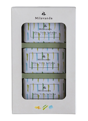 Milavanda Aloe Vera Soap Bar, 3 Pieces