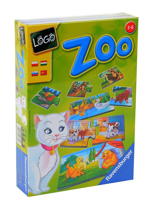 Ravensburger 12-Piece Logo Puzzle Game Set, Ages 3+, Multicolour