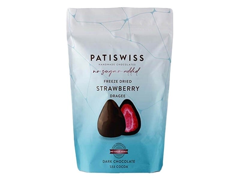 

Patiswiss Freeze Dried Milk Chocolate Strawberry No Sugar 80g