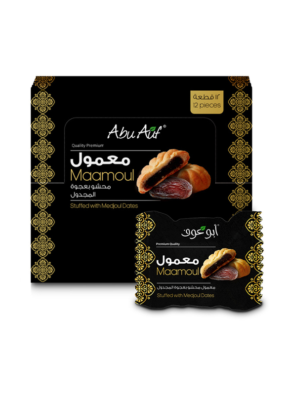 Abu Auf Maamoul with Medjoul Dates, 12 Pieces, 23g