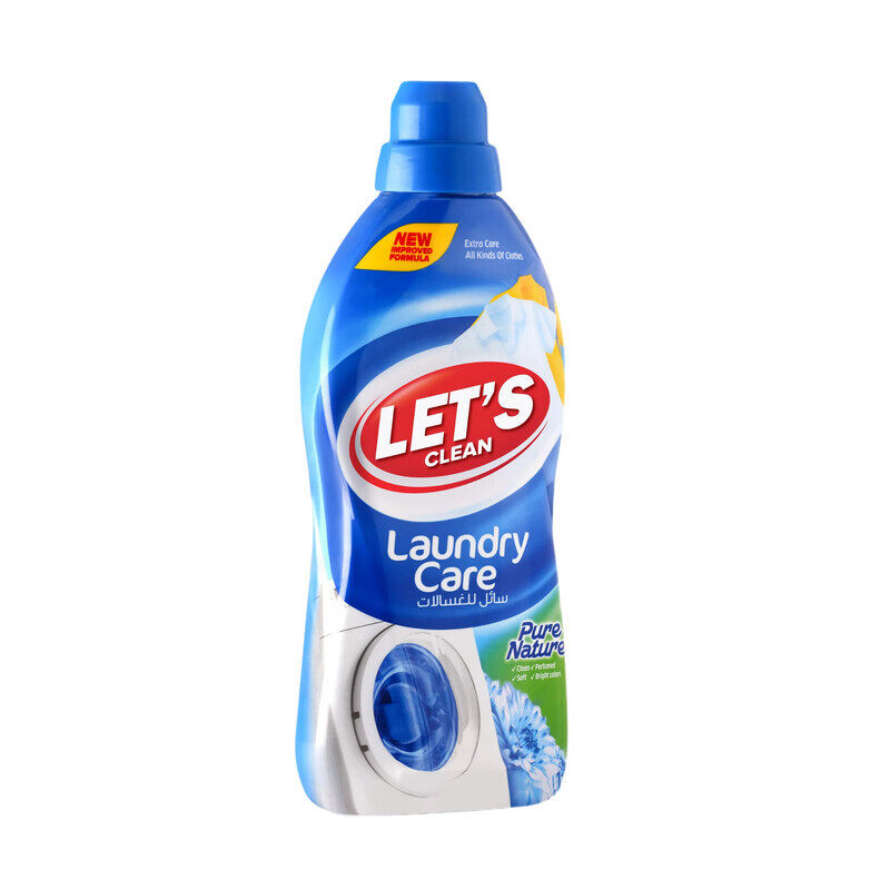 

Let's Clean LIQUID DETERGENT COLORED CLOTHES 1L (PURE NATURE)