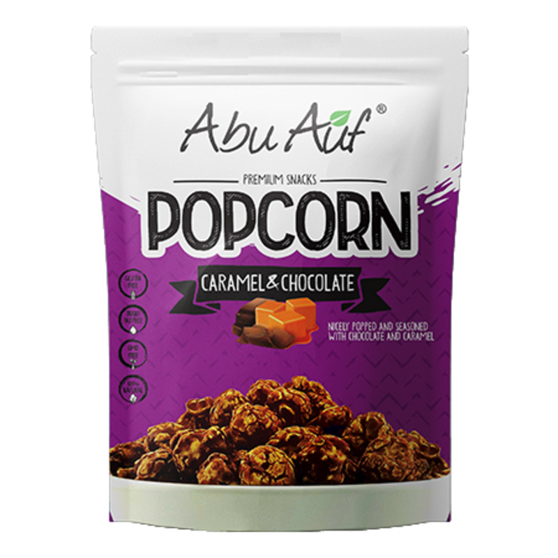 Abu Auf Popcorn Caramel & Chocolate 100g