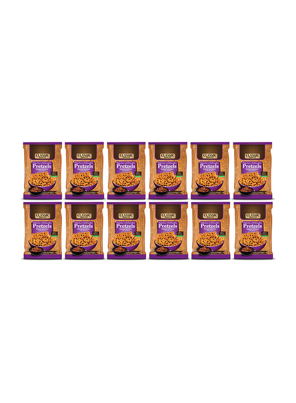 

Classic Snacks BBQ Pretzels, 12 x 70g