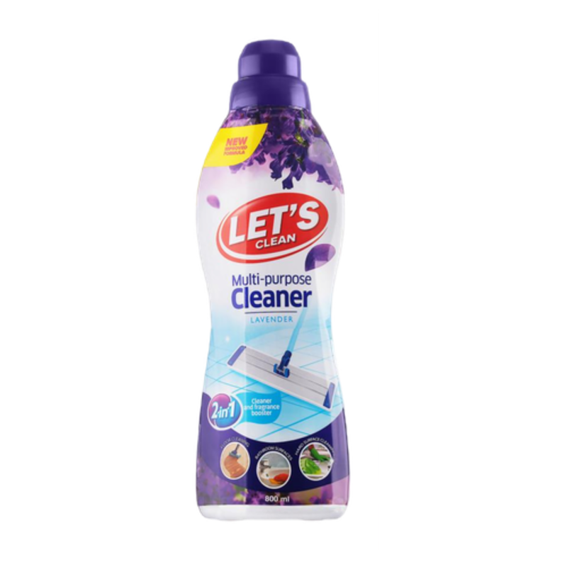 Let's Clean Multi-purpose cleaner Lavender 800ml