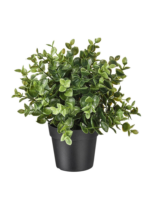 

Fejka 9cm Oregano Indoor/Outdoor Artificial Potted Plant, Green