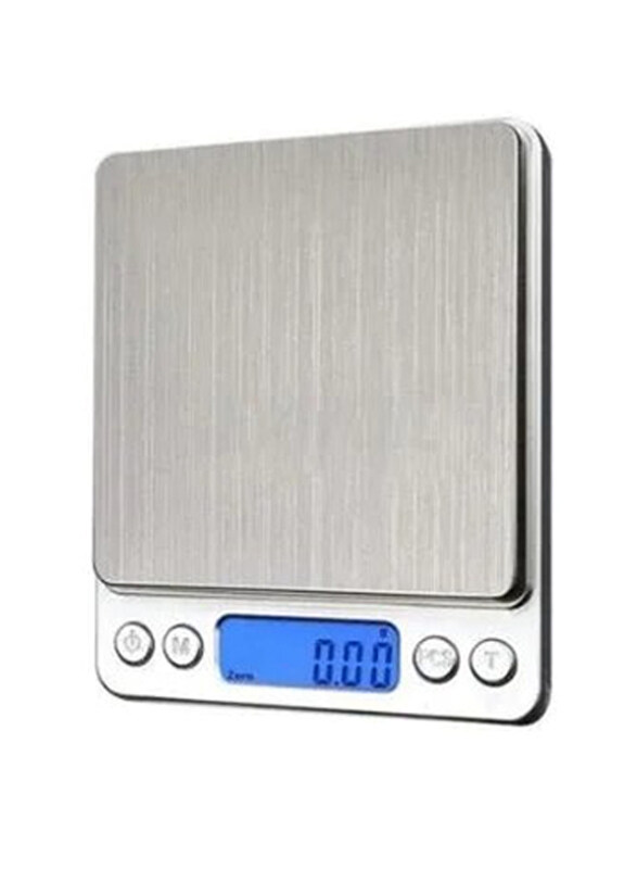 

Generic Stainless Steel Electronic Digital Weight Balance Scale, Silver