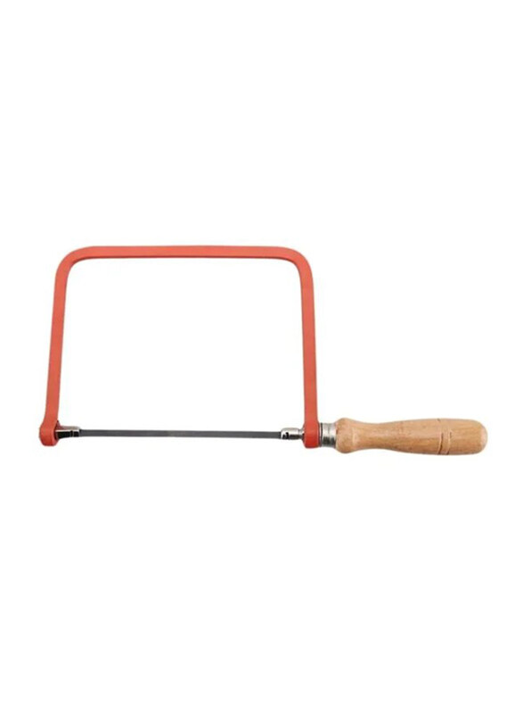 

Suki Metal Saw with Handle, Black/Silver/Red