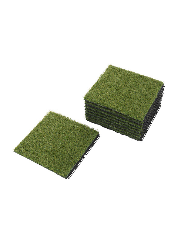 

Runnen Outdoor Artificial Grass, Green/Black