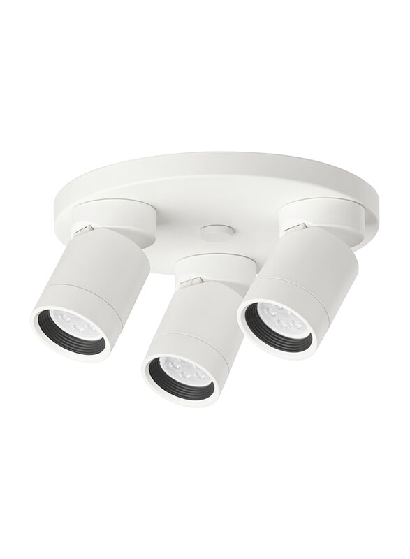 

Nymane Ceiling Spotlight with 3 Spots, White