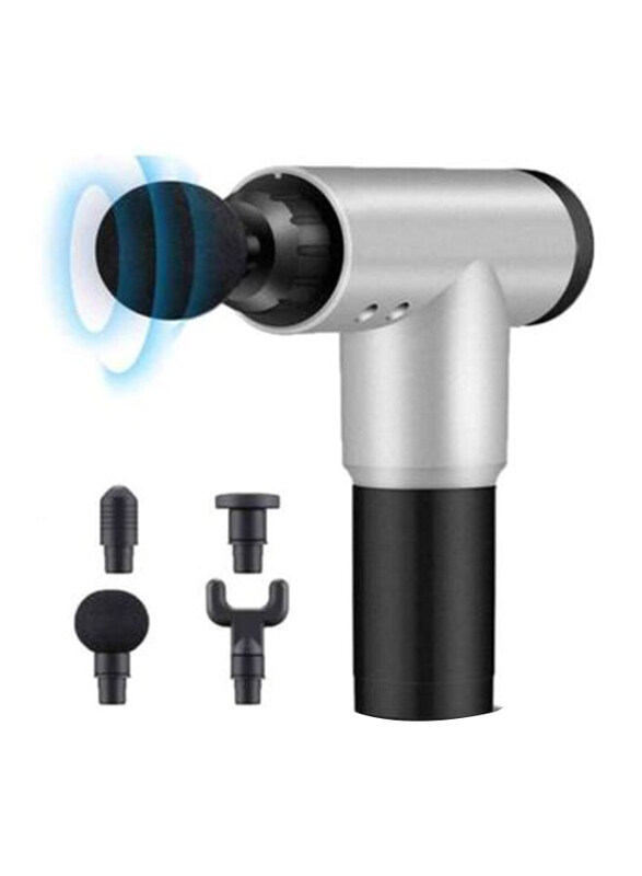 

Generic Body Deep Muscle Massager Gun, Silver