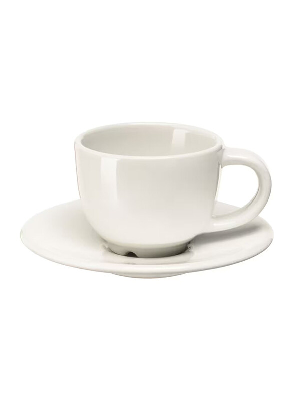 

Vardagen Espresso Cup With Saucer, Off White
