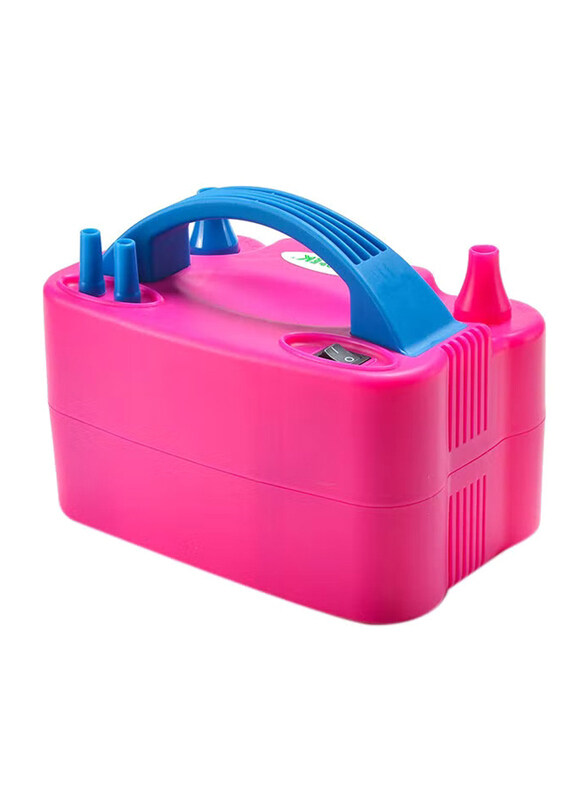 

Generic Electric Balloon Blower Air Pump, Pink/Blue