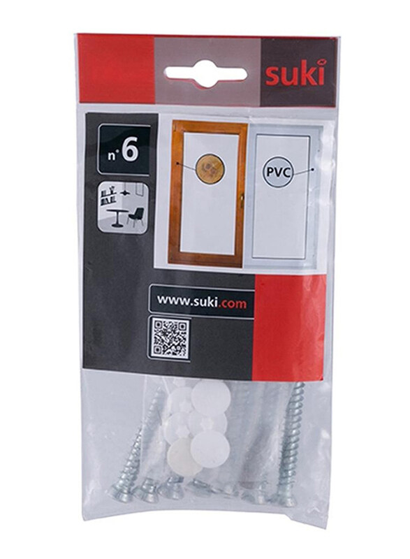 

Suki 7.5 x 132 mm Solutions Anchor Screws, Silver