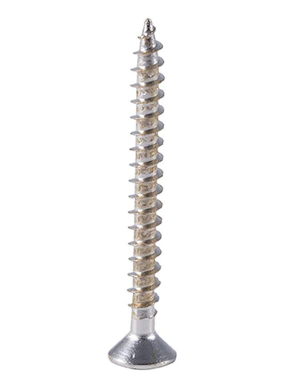 

Suki 4cm Oval-Head Chipboard Screws, Silver