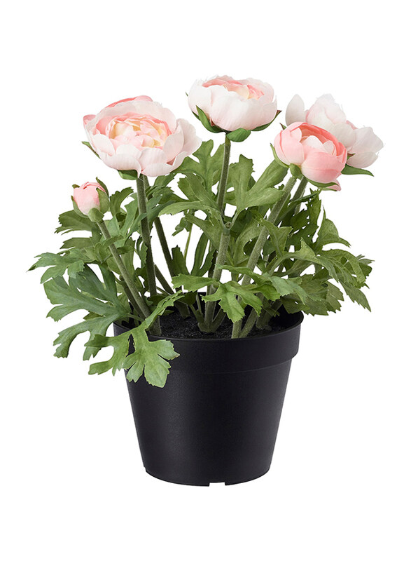 

Fejka 12cm Rose Pink Indoor/Outdoor Artificial Potted Plant, Pink