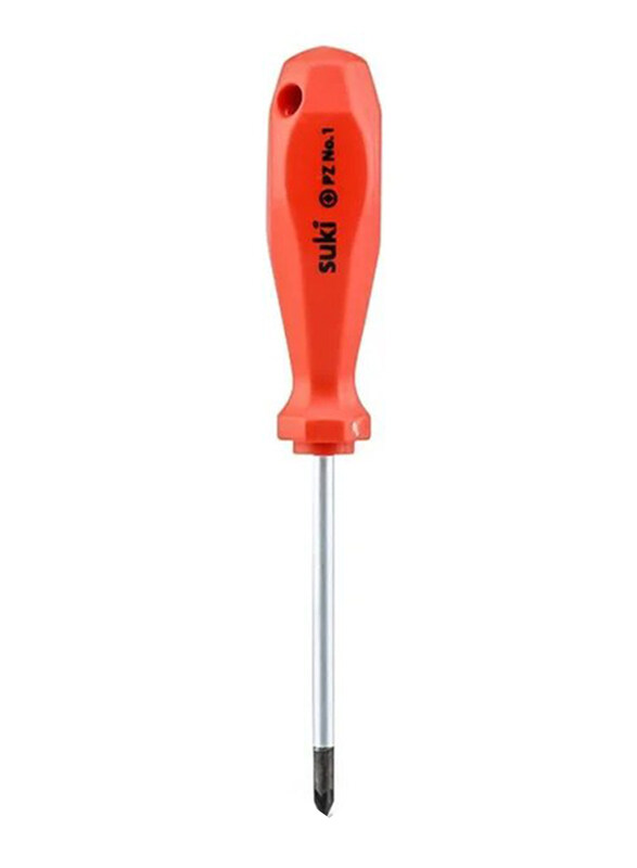 

Suki PZ1 Screwdriver with Plastic Handle, Orange/Silver