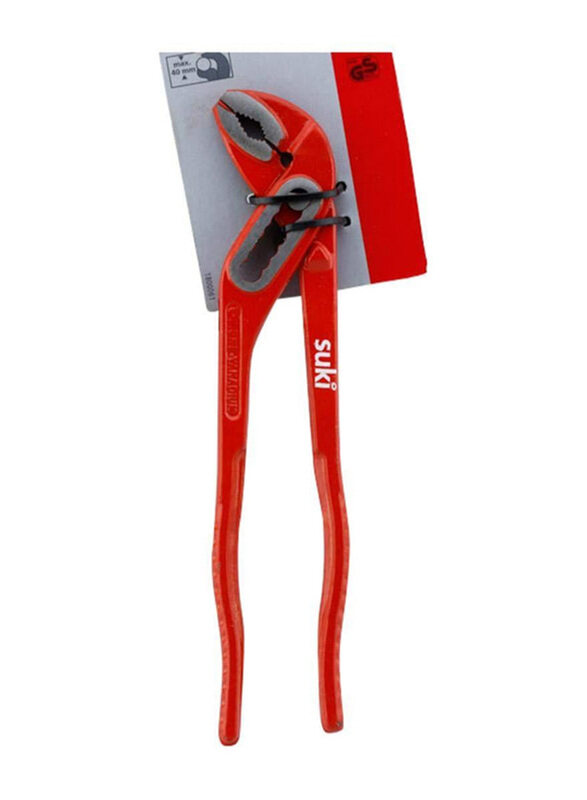 

Suki Perfect Grip Water Pump Pliers, Red