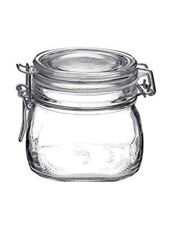 

Bormioli Rocco Glass Storage Jars, Clear