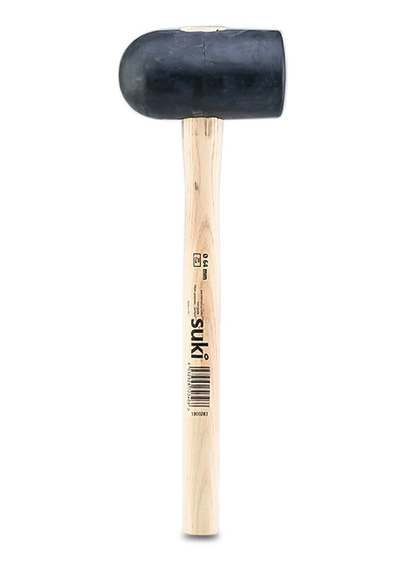 

Suki 64mm Flat Rubber Mallet, 1800283, Black/Beige