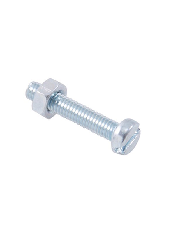 

Suki M3 x 16mm 100-Piece Machine Screws, Silver