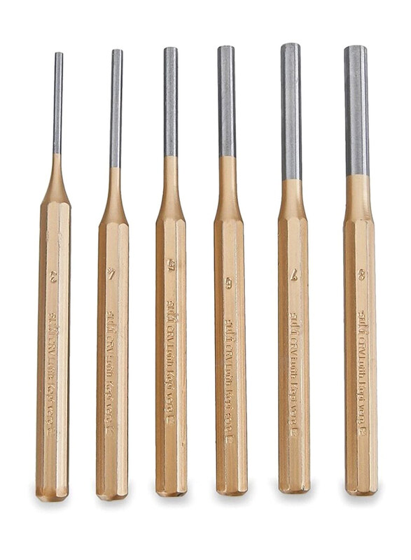 

Suki 6-Piece Pin Punch Set, Gold/Silver