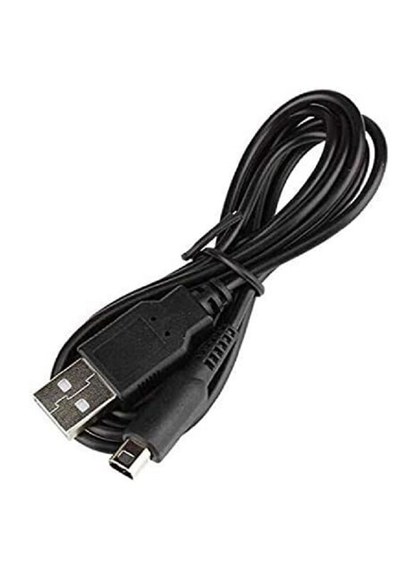 

USB Power Data Sync Charger Cable for Nintendo 3DS XL, Black