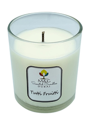 M&G Tutti Fruitti Soy Wax Scented Candle, 200g, White