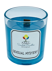 M&G Sensual Mystery Gel Wax Scented Candle, 200g, Blue
