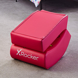 XRocker Nintendo All Star Peach Video Rocker Gaming Chair, Pink