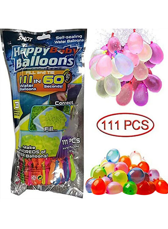 

Generic Water Balloon Set, 111 Pieces, Ages 3+