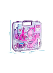Doctor Nurse Medical Kit with Carry Case, 14 Pieces, Ages 3+, Pink