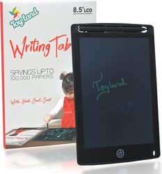 Toy Land LCD Writing Tablet and Drawing Board with Doodle Pad, 8.5-inch, Black