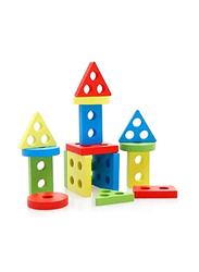 Geometry Shape Match Toys, 17-Pieces, Ages Upto 12 Months