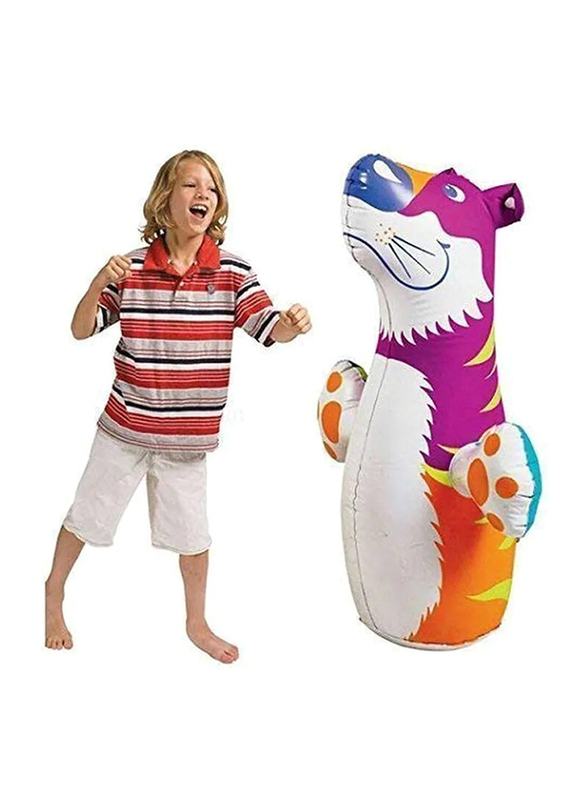 Intex Inflatable Tiger Bop Bag Toy, Ages 12+