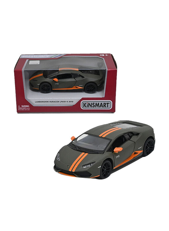 

Kinsmart Lamborghini Huracan LP610-4 AV10 Super sport Die Cast Vehicle, Ages 3+, Green