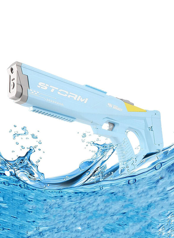 

Toy Land Rechargeable Electric Water Gun for Kids, Ages 6+, Blue