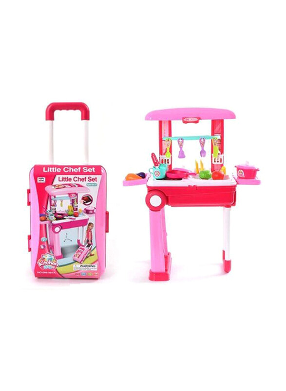 

Toyland 2 In 1 Travel Luggage Kitchen Playset, 25 Pieces, Ages 3+