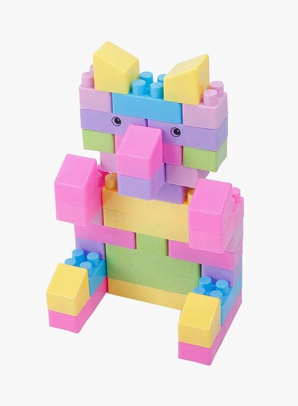 

LB Toys Building Blocks Educational Toy, 110 Pieces, Ages 3+, Multicolour